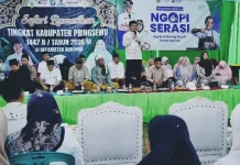 Safari Ramadan dan Ngopi Serasi Digelar di Pekon Persiapan Sukamanah
