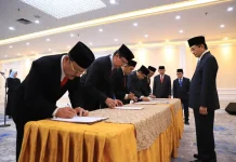 Prof Wan Jamaluddin Dilantik, Kembali Jadi Rektor UIN Raden Intan Lampung