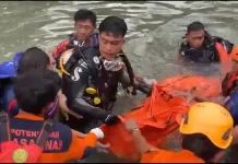 Tim SAR Temukan Anak Tenggelam di Sungai Kali Balok