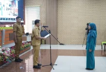 Rahayu Riyanto Pamungkas Resmi Jadi Duta Peduli Stunting Pringsewu