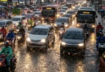 Hujan Berpotensi Guyur Sebagian Besar Wilayah Lampung Hari Ini