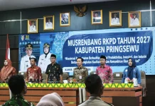 Ekonomi Pringsewu Tumbuh 5,44 Persen, Jadi Modal Penyusunan RKPD 2027