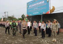 Polres Pringsewu Dirikan Dua Pos Lebaran dan Siagakan Tim Urai Kemacetan