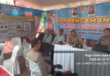 Pos Pelayanan Rest Area Tol Tubaba Siap Layani Pemudik