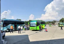 Penumpang Membludak di Rajabasa, dipicu Program Mudik Gratis