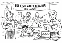 Sentuhan Sport Science, KONI Lampung Matangkan Atlet Bela Diri menuju PON 2026