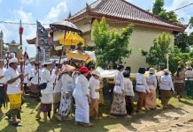 Umat Hindu Kota Metro Gelar Tawur Agung Kesanga Sambut Nyepi 2026