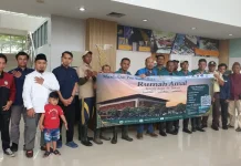 Rumah Amal Masjid Raya Attanwir Itera , Salurkan 130 Paket Zakat
