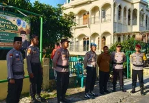 Ratusan Polisi Dikerahkan Amankan Salat Idul Fitri Jemaah Muhammadiyah