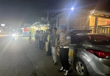 Polsek Tanjung Karang Timur Intensifkan Patroli Jelang Lebaran
