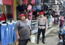 Jelang Lebaran, Polisi Perkuat Patroli Pengamanan di Pasar Tradisional
