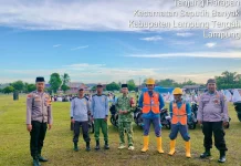 Pengamanan Salat Idul Fitri 1447 Hijriah di Lampung Tengah Berjalan Aman dan Kondu