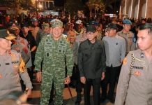 Gubernur  bersama Forkopimda Pantau Malam Takbiran Idul Fitri 1447 H