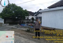 Polisi Amankan Salat Id Muhammadiyah Mesuji Berjalan Lancar