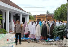 Polres Mesuji Himbau untuk Jaga Ketertiban saat Salat Idul Fitri 1447H