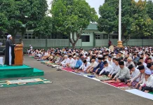 Pangdam  XXI/RI Sambut Hangat Salat Id hingga Halal Bihalal
