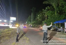Pos Pam Ketapang Jaga Kelancaran dan Keselamatan Lalu Lintas