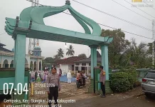 Polres Lampung Utara Amankan Sholat Idul Fitri 1447 H di Sejumlah Titik