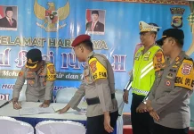 Kapolres Mesuji Tinjau Kesiapan Fasilitas Pos PAM dan Pos Yan