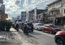 Arus Balik Lebaran, Jalur Lintas Barat Sumatera di Pringsewu Padat Merayap