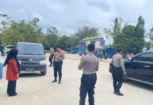 Satgas Preventif Polres Mesuji Patroli Keamanan di Water Park Kehati