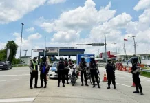 Arus Balik Masih Ramai, Polres Lamteng Tetap Siagakan Personel