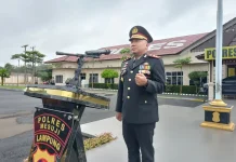 81 Personel Dikerahkan Polres Mesuji Amankan Arus Balik