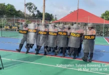 Polres Tulang Bawang Tingkatkan Kesiapan Dalmas Hadapi Unjuk Rasa