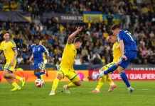 Gyokeres Hattrick, Swedia Tekuk Ukraina 3-1