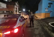 Polsek Teluk Betung Utara Gencar Patroli Permukiman Saat Libur Lebaran