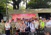 Kapolri Tinjau Kesiapan Posko Siaga SAR Brimob Polda Lampung