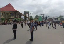 Jamin Keamanan Pasca Lebaran, Polres Pesawaran Gelar KRYD di Titik Vital
