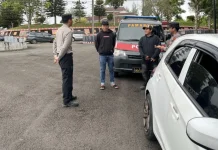 Polres Lampung Barat Patroli Jalur Lintas dan Titik Wisata
