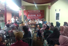 Polsek Natar Amankan Kunjungan Anggota DPR RI di Desa Natar
