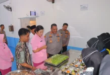 Dua Dapur SPPG Polresta Bandar Lampung Targetkan 3.757 Penerima Manfaat