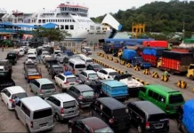 Lebih dari 1,1 Juta Penumpang Menyeberang di Bakauheni Selama Musim Lebaran