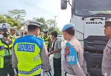 Polres Pesawaran Lakukan Pengawasan Personel pada Apel Siaga KRYD