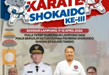 Lampung Siap Tuan Rumah Kejurnas Karate Shokaido 2026