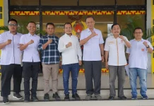 KONI Lampung Serahkan SK Kepengurusan KONI Mesuji 2026-2030