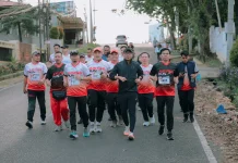 Lewat Justice Run, Gubernur Lampung Dorong Budaya Hidup Sehat
