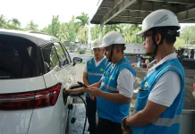 Tembus 3.090 Transaksi, Penggunaan SPKLU di Lampung Melesat pada Idul Fitri