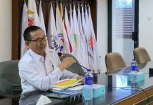Rakor Cabor PON 2032, KONI Lampung Matangkan Persiapan Verifikasi Venue