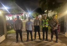 Polres Mesuji Siagakan Personel di Dua Gereja