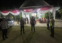 Pengamanan Paskah Mesuji Jaga Ibadah Berjalan Kondusif