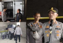 Polres Pringsewu Gerebek Gudang BBM Oplosan Beromzet Miliaran
