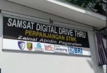 Samsat Drive Thru Pagar Alam Permudah Pembayaran Pajak