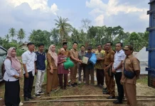 BPBD dan Dinsos Lamteng Menyalurkan Bantuan Kepada Korban Puting