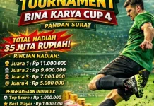 Karang Taruna Bina Karya Gelar Turnamen Sepak Bola