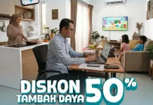 Dukung Tren WFH, PLN Beri Diskon 50 Persen Tambah Daya Listrik bagi Pelanggan