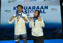 Lifter Lampung Borong Emas di Hari Pertama Kejurnas